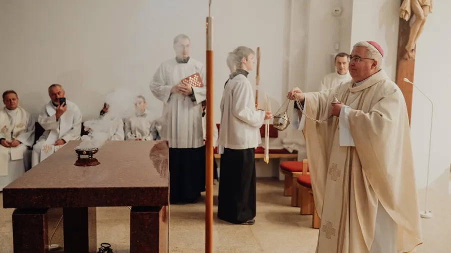 V Bořeticích slavnostně požehnali opravený interiér kostela sv. Anny